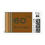 Birthday stripes postage