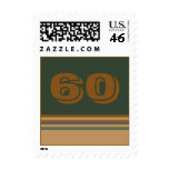 Birthday stripes postage
