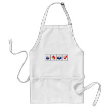 Birthday Suits Horizontal Apron