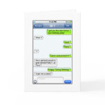 Birthday Text - Humor cards