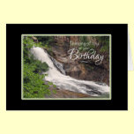 Birthday Thinking of You Waterfall cards