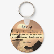 Birthday to Eternity keychains by inspiredbygenius Birthday to Eternity keychains