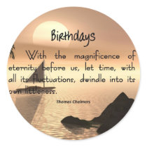 Birthday to Eternity stickers by inspiredbygenius Birthday to Eternity stickers