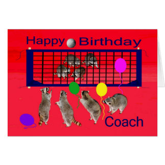 Volleyball Birthday Cards amp; Postage