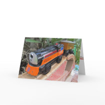 Birthday Train Card