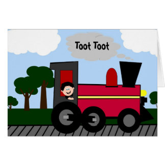 Train Birthday Cards | Zazzle