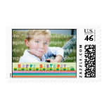 Birthday Train Kid Birthday Invite Custom Stamps