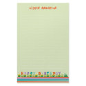 Birthday Train Kid Personal / Thank You Stationery