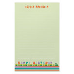 Birthday Train Kid Personal / Thank You Stationery