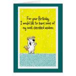 Birthday Wisdom Greeting Cards