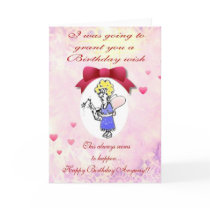 Birthday Wish Card