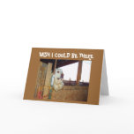 BIRTHDAY-WISH I COULD BE THERE GREETING CARDS