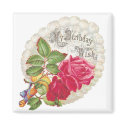 Birthday Wish Magnet by vintagegiftmall Birthday Wish Magnet