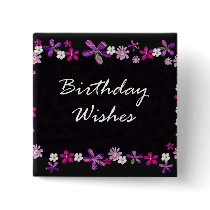 Birthday Wishes buttons