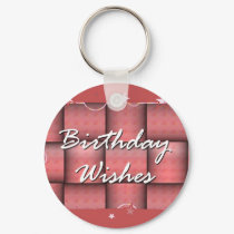 Birthday Wishes keychains