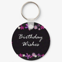 Birthday Wishes keychains