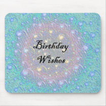 Birthday Wishes mousepads