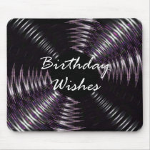 Birthday Wishes mousepads