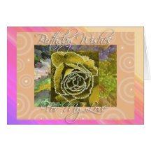 Birthday Wishes My Love Card
