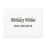 Birthday Wishes Old Fart Post Cards