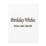 Birthday Wishes Old Fart Post Card
