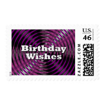 Birthday Wishes postage
