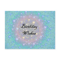 Birthday Wishes postcards