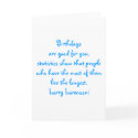 Birthdays are good for you cards by Mfanatic Birthdays are good for you cards