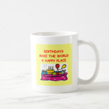 birthdays coffee mug