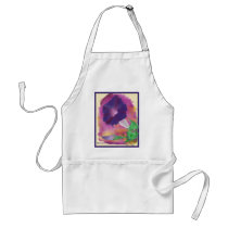 Birthmonth Apron- September, Morning Glory by JoCushman Birthmonth Apron- September, Morning Glory
