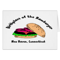 Birthplace of the Hamburger Card