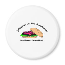 Birthplace of the Hamburger Refrigerator Magnets