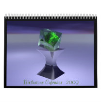 Birthstone Calendar  2009 (updated) - Customized