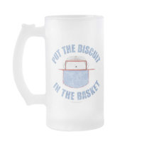 Biscuit Basket frosted beer mug