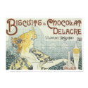 Biscuits & Chocolat Delacre Vintage Ad posters by vintagegiftmall Biscuits & Chocolat Delacre Vintage Ad posters