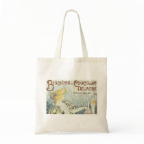 Biscuits & Chocolate Delacre - distressed Canvas Bags