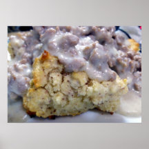 Biscuits & gravy poster