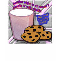 Biscuits 'n' milk at nanna's.... t-shirts