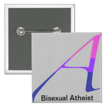 Bisexual Atheist Pin