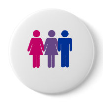 Bisexual Girl buttons