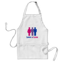 Bisexual Love is Love - Aprons