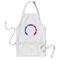 Bisexual Morse Code Arc Apron