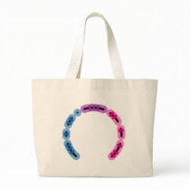 Bisexual Morse Code Arc Bag bags