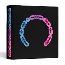 Bisexual Morse Code Avery Binder binders