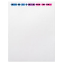 Bisexual Morse Code Bar Letterhead