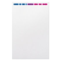 Bisexual Morse Code Bar Stationery