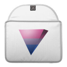 BISEXUAL PRIDE 3D TRIANGLE SLEEVES FOR MacBook PRO