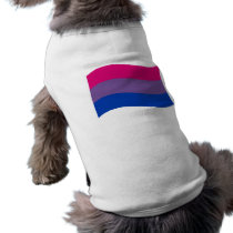 Bisexual Pride Banner Doggie T Shirt