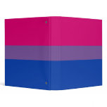 Bisexual pride binder