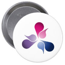 BISEXUAL PRIDE BURST -.png Button